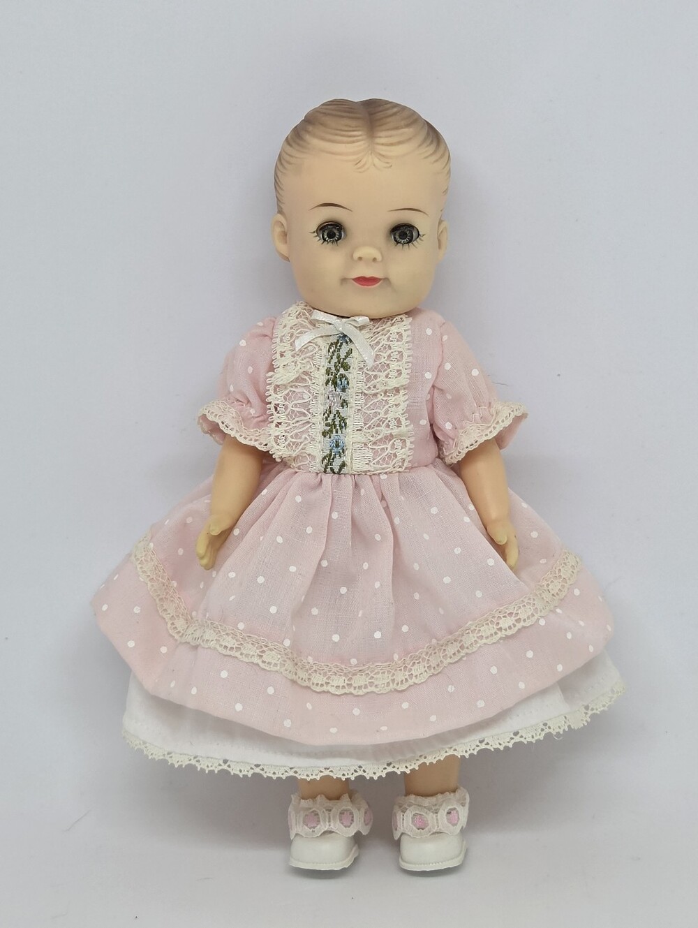 Effanbee - Vintage "Tiny Fluffy" Plastic Molded Katie Doll - 1957